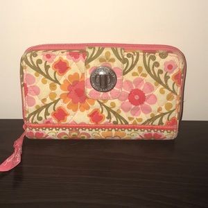 Vera Bradley Wallet Folkloric Print